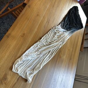 Young Broke And Fabulous Strapless Maxi